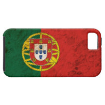 Rugged Portuguese Flag iPhone 5 Cases