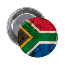 Rugged South African Flag Buttons