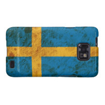 Rugged Swedish Flag Samsung Galaxy Cases