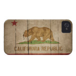 Rugged Wood California Flag casemate cases