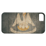 Rugged Wood Louisiana Flag casemate cases