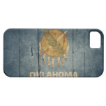 Rugged Wood Oklahoma Flag iPhone 5 Case