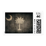 Rugged Wood South Carolina Flag stamps