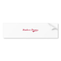 Ruidoso Downs New Mexico Classic Design Bumper Stickers
