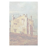 Ruin Arcade And Farmhouses In The Lagoon Detail Customized Stationery