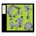 Ruined Keep - Battlemap Poster posters