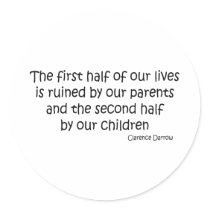 Ruined Life quote stickers