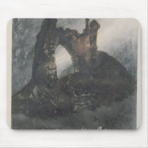 Ruins at Groz-Nez, Jersey, or The Arch Mousepad