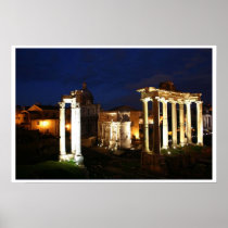 Ruins at Night Print