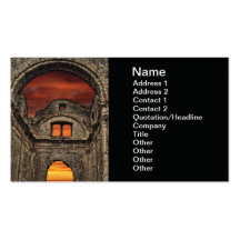 Ruins Business Card Template