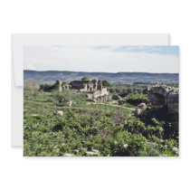 Ruins Of Ancient Greek City Of Miletus - Milet Custom Invitation
