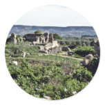 Ruins Of Ancient Greek City Of Miletus - Milet Round Sticker