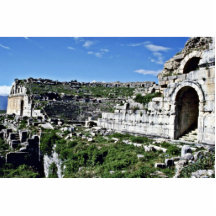 Ruins Of Ancient Greek Theatre Of Miletus - Milet Cut Out