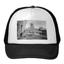 Ruins of Charleston South Carolina 1865 Trucker Hats