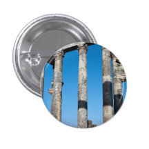 Ruins of important city, Apamea, Syria Pinback Button