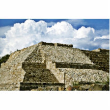 Ruins Of Monte Alban, Near Oaxaca Acrylic Cut Outs