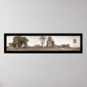 Ruins of Old Panama Photo 1930 Poster