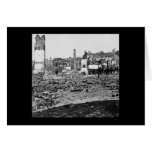 Ruins of the Arsenal Grounds in Richmond 1865 Cards