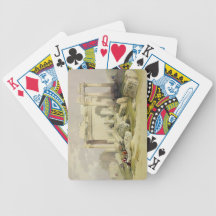 Ruins of the Eastern Portico of the Temple of Baal Bicycle Poker Cards