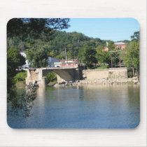Ruins of the Hickory St. Bridge, Warren mousepads