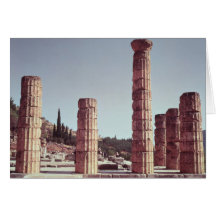 Ruins of the Temple of Apollo Greeting Cards