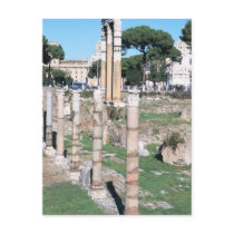 Ruins of the Temple of Castor and Pollux, Italy Post Cards