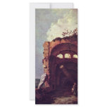 Ruins Of Villa Of Maecenas' In Tivoli By Wilson Rack Card Template