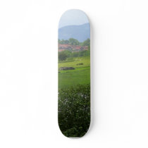 Ruins On Devenish Island In Ireland skateboards by lifesphere Ruins On Devenish Island In Ireland skateboards