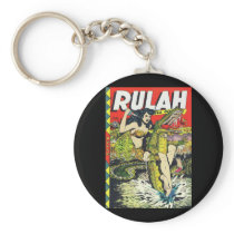 Rulah-Vintage Comic Book Keychain