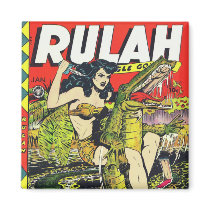 Rulah-Vintage Comic Book magnets