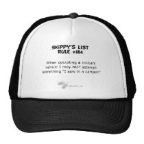 Rule #184 - light hats