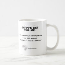 Rule #184 mug mugs