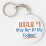 Rule #1 Stay Out Of My Tool Box Key Chains