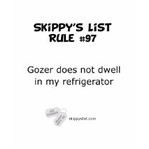 Rule #97 - light t-shirts