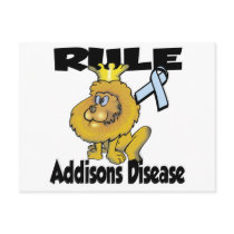Rule Addisons Disease Postcard