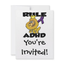 Rule ADHD Personalized Invitation