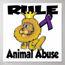 Rule Animal Abuse Print