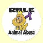 Rule Animal Abuse stickers
