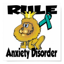 Rule Anxiety Disorder posters by animals4acause Rule Anxiety Disorder posters
