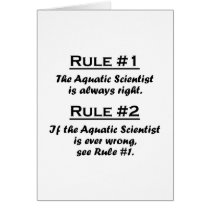 Rule Aquatic Scientist Cards