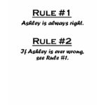 Rule Ashley Shirt