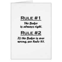 Rule Baker Cards