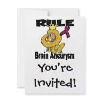 Rule Brain Aneurysm Personalized Invitations