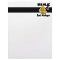 Rule Brain Aneurysm Letterhead Design
