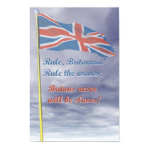 Rule Britannia Poster posters