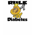 Rule Diabetes t-shirts by animals4acause Rule Diabetes t-shirts