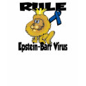 Rule Epstein-Barr Virus t-shirts by animals4acause Rule Epstein-Barr Virus t-shirts