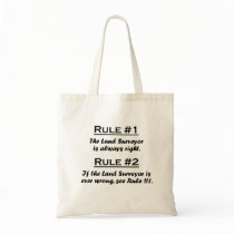 Rule Land Surveyor Canvas Bag