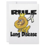 Rule Lung Disease Custom Invitations