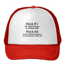 Rule Music Teacher Hat